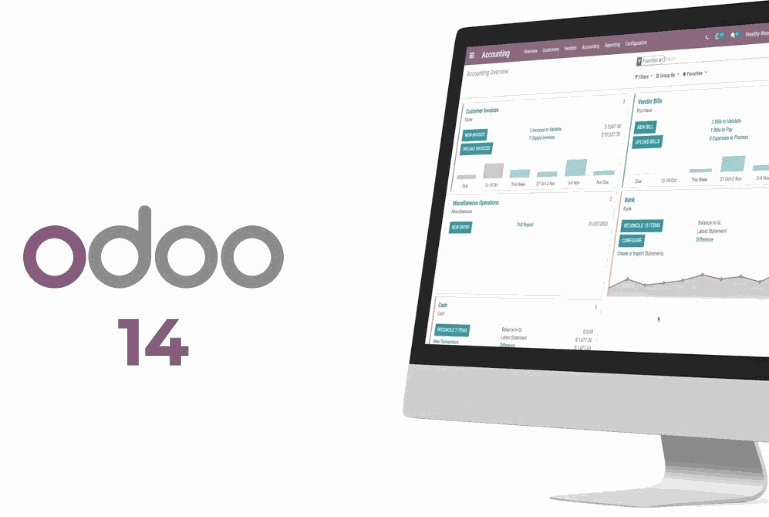 Odoo • Kép és szöveg