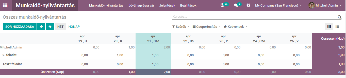 Odoo • Kép és szöveg